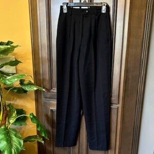 MaxMara Black 100% Lanavergine Virgin Wool Pant DC 1648508